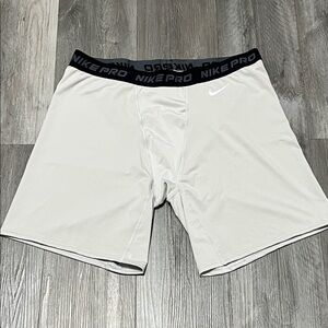Nike Pro Men's Gray compression shorts / size 3XL